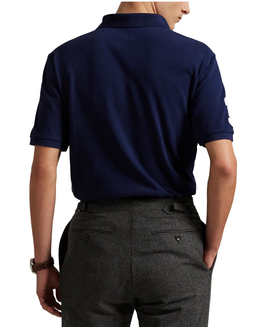 Поло Polo Ralph Lauren 710P00089002, синій колір • Купити в інтернет-магазині Kameron