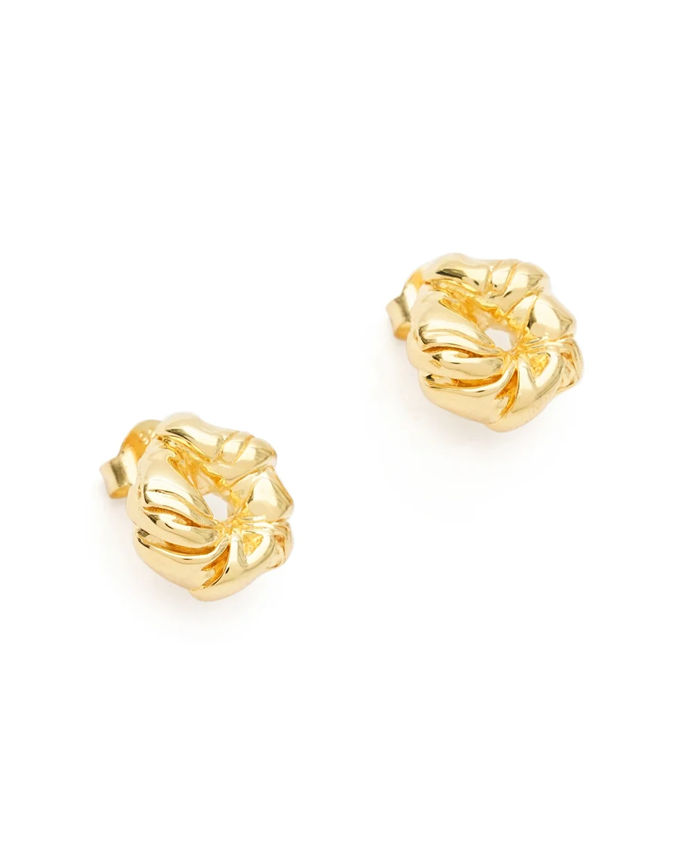 Сережки з переробленого золота вермель Completedworks R2216, золотий колір • Купити в інтернет-магазині Kameron