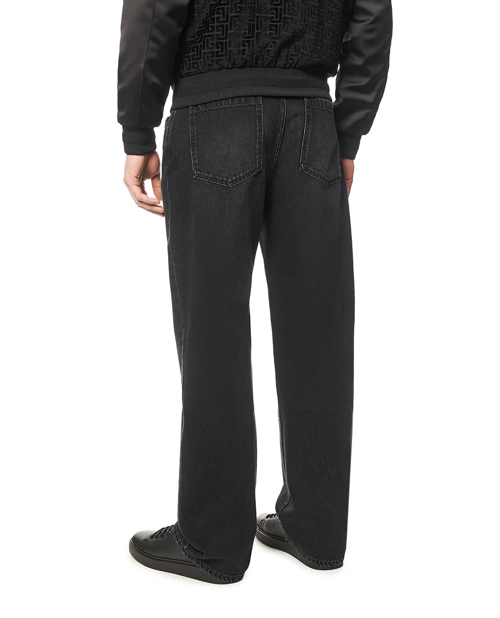 Джинсы Balmain GH1ML135DG13, черный цвет • Купить в интернет-магазине Kameron