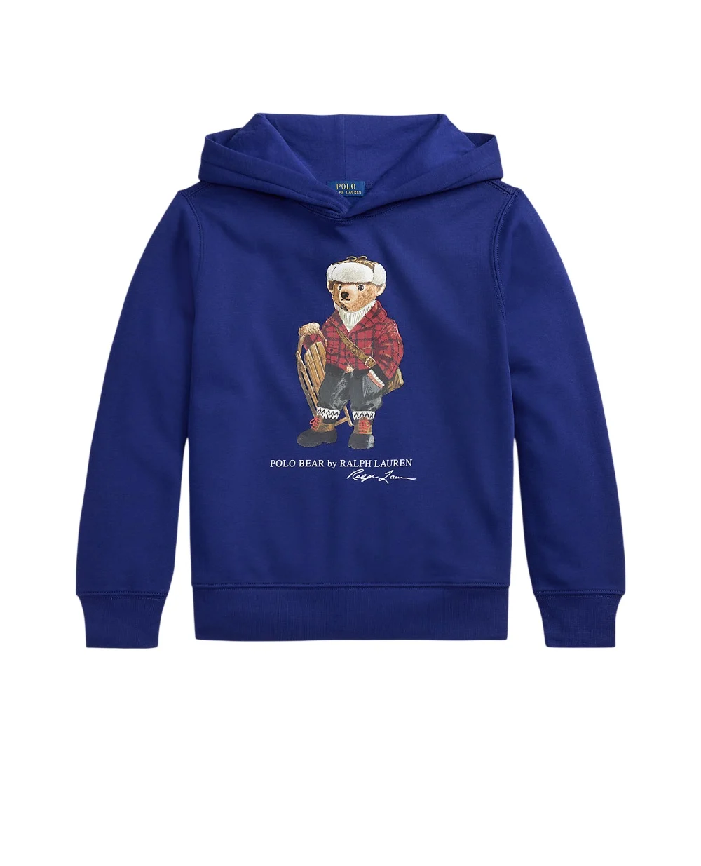 Дитячий худі Polo Bear з флісу Polo Ralph Lauren Kids 323981262001, синій колір • Купити в інтернет-магазині Kameron
