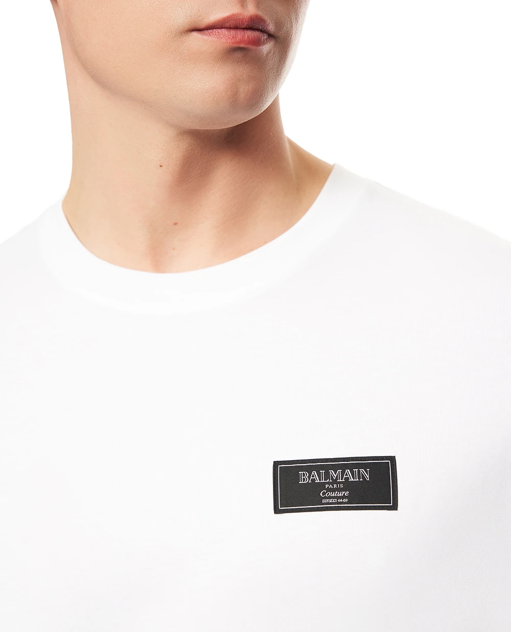 Футболка Balmain FH1EG000BC91, белый цвет • Купить в интернет-магазине Kameron