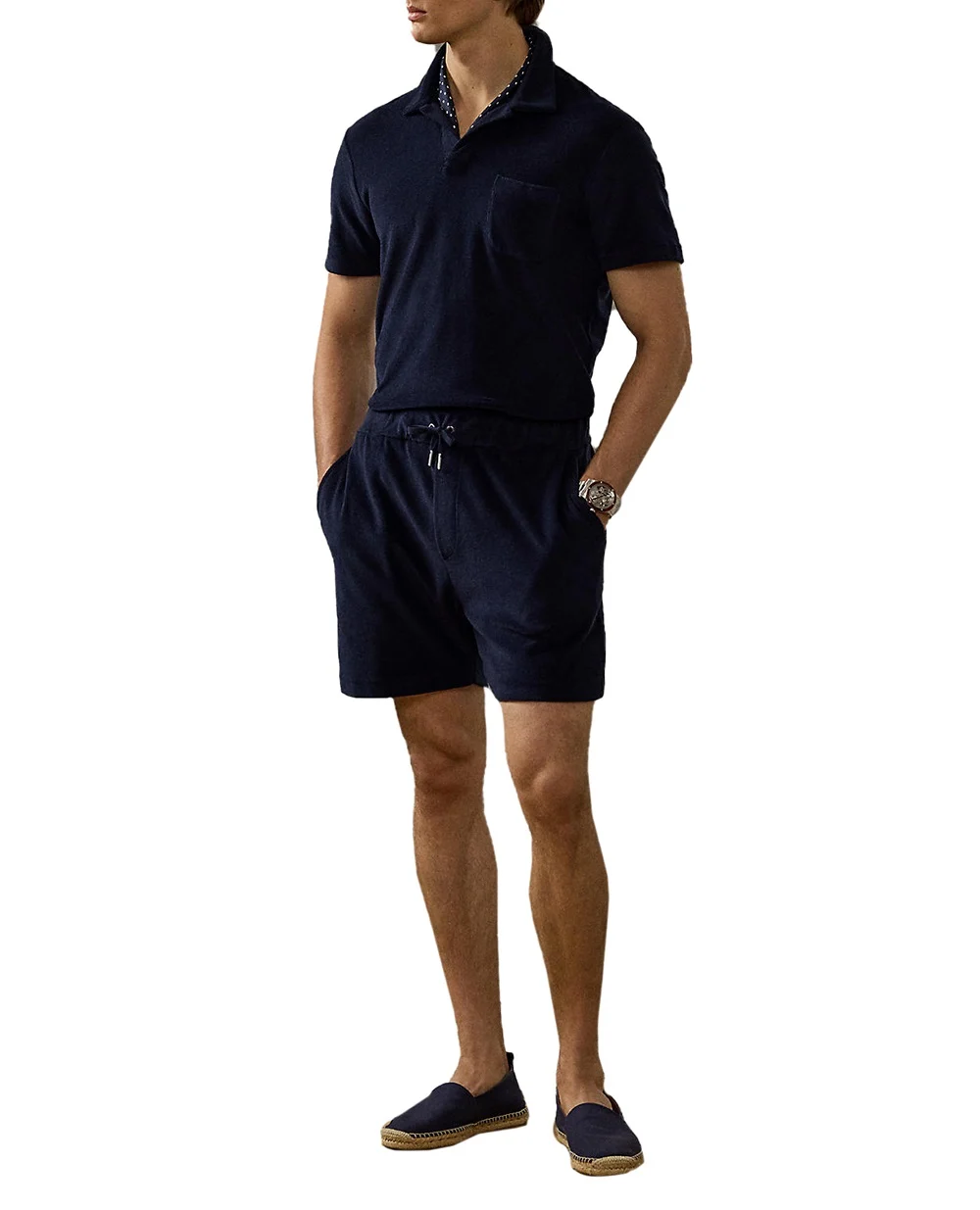 Шорты Ralph Lauren Purple Label 790960395002, темно-синий цвет • Купить в интернет-магазине Kameron