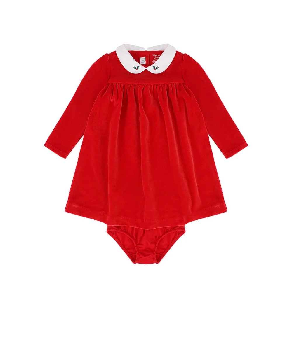 Детское платье Polo Ralph Lauren Kids 310953248001, красный цвет • Купить в интернет-магазине Kameron