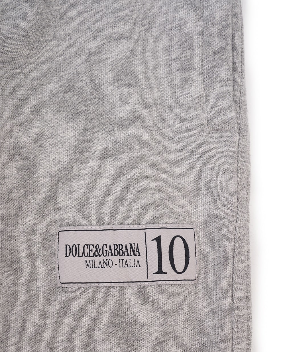 Детские спортивные брюки (костюм) Dolce&Gabbana Kids L4JPKI-G7O4W-B, серый цвет • Купить в интернет-магазине Kameron