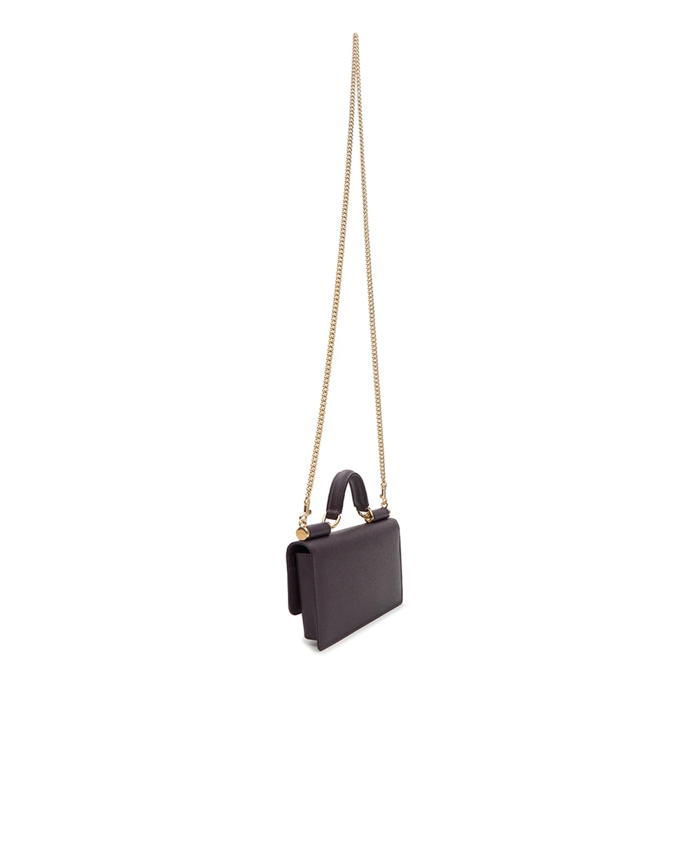 Сумка Dauphine из кожи Dolce&Gabbana BI3280-A1001, розовый цвет • Купить в интернет-магазине Kameron