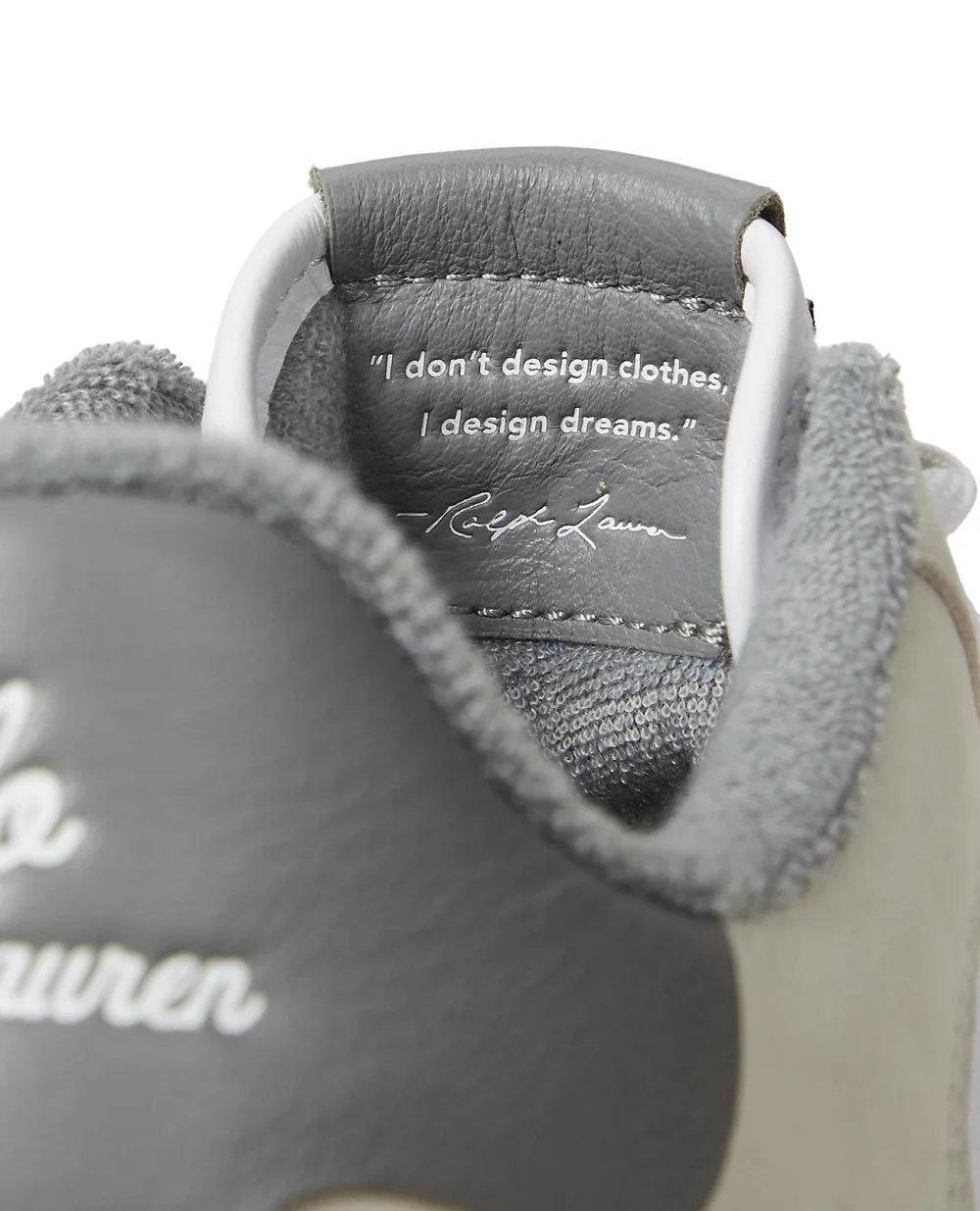 Кроссовки Masters Court из кожи Polo Ralph Lauren 809P01625003, белый цвет • Купить в интернет-магазине Kameron