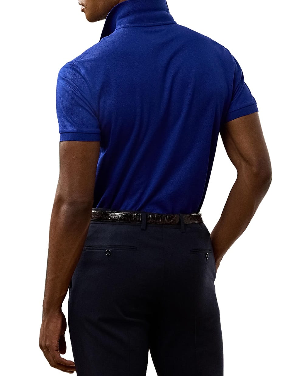 Поло Ralph Lauren Purple Label 790508036105, синий цвет • Купить в интернет-магазине Kameron