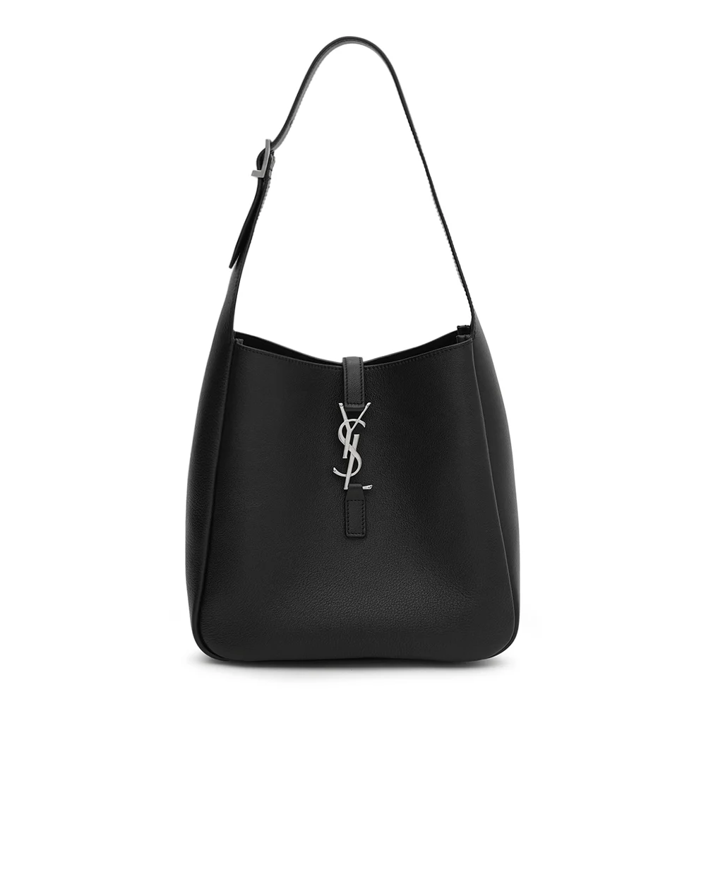 Шкіряна сумка Le 5 à 7 Saint Laurent 713938-AACQG, чорний колір • Купити в інтернет-магазині Kameron