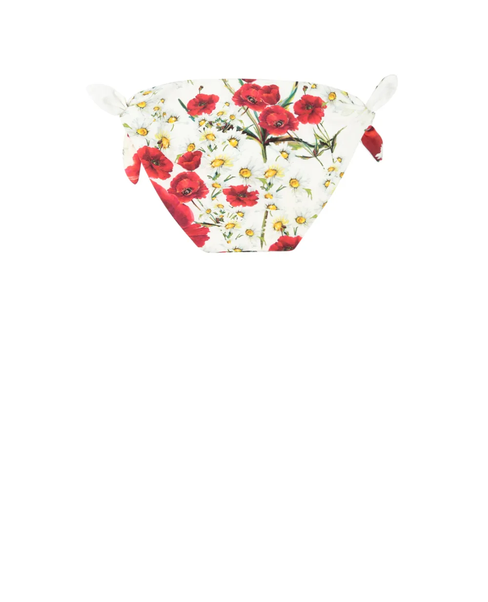 Детские трусики от купальника Dolce&Gabbana Kids L2U800-FSGFO, белый цвет • Купить в интернет-магазине Kameron