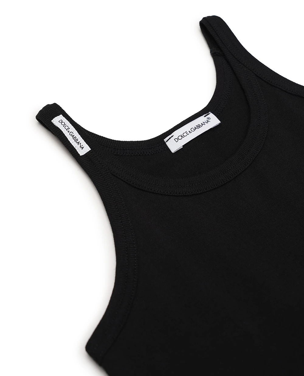Дитяча майка (2 шт.) Dolce&Gabbana Kids L4U702-OY7IB-S, чорний колір • Купити в інтернет-магазині Kameron