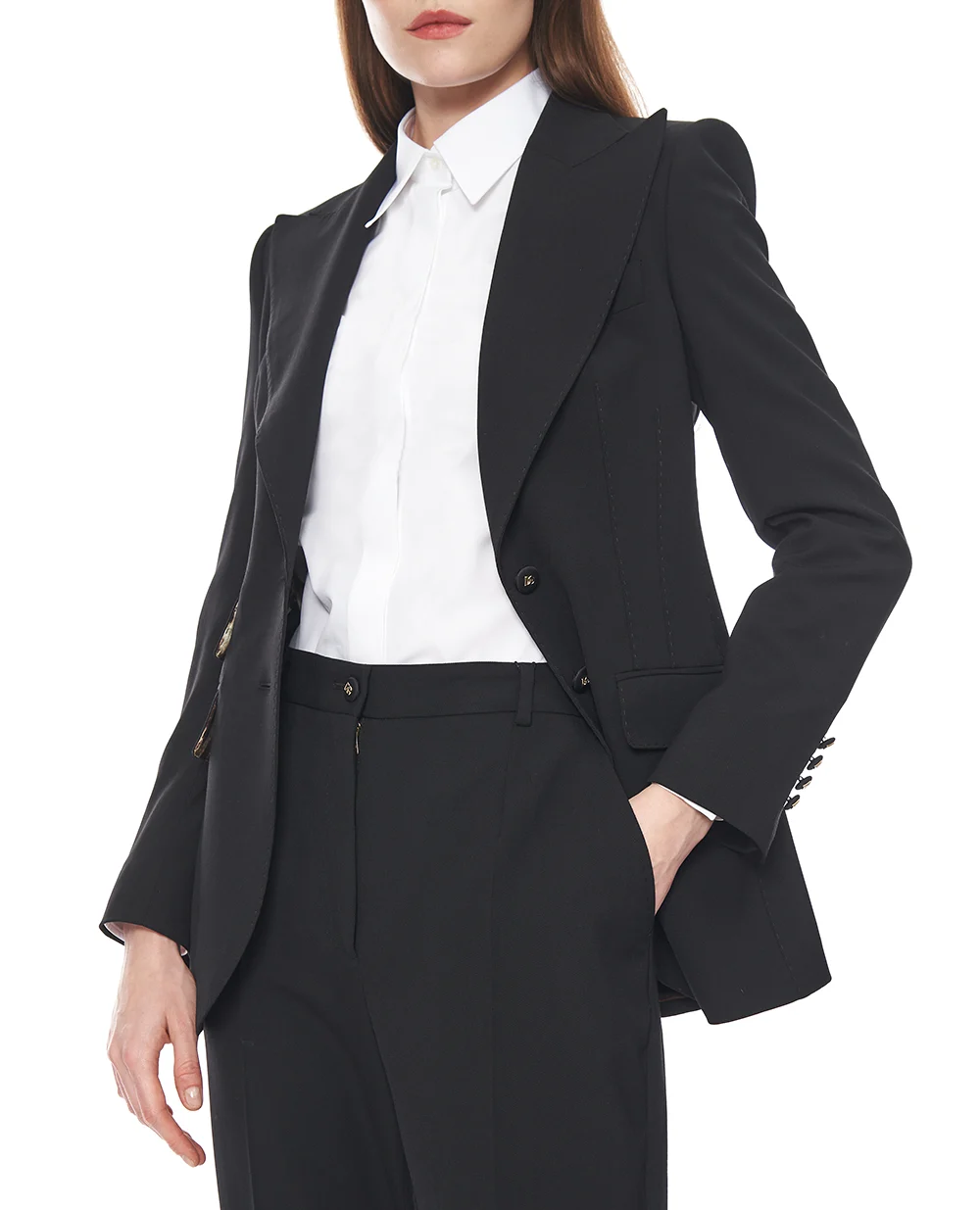 Сорочка Dolce&Gabbana F5U09Z-FU5T9, білий колір • Купити в інтернет-магазині Kameron