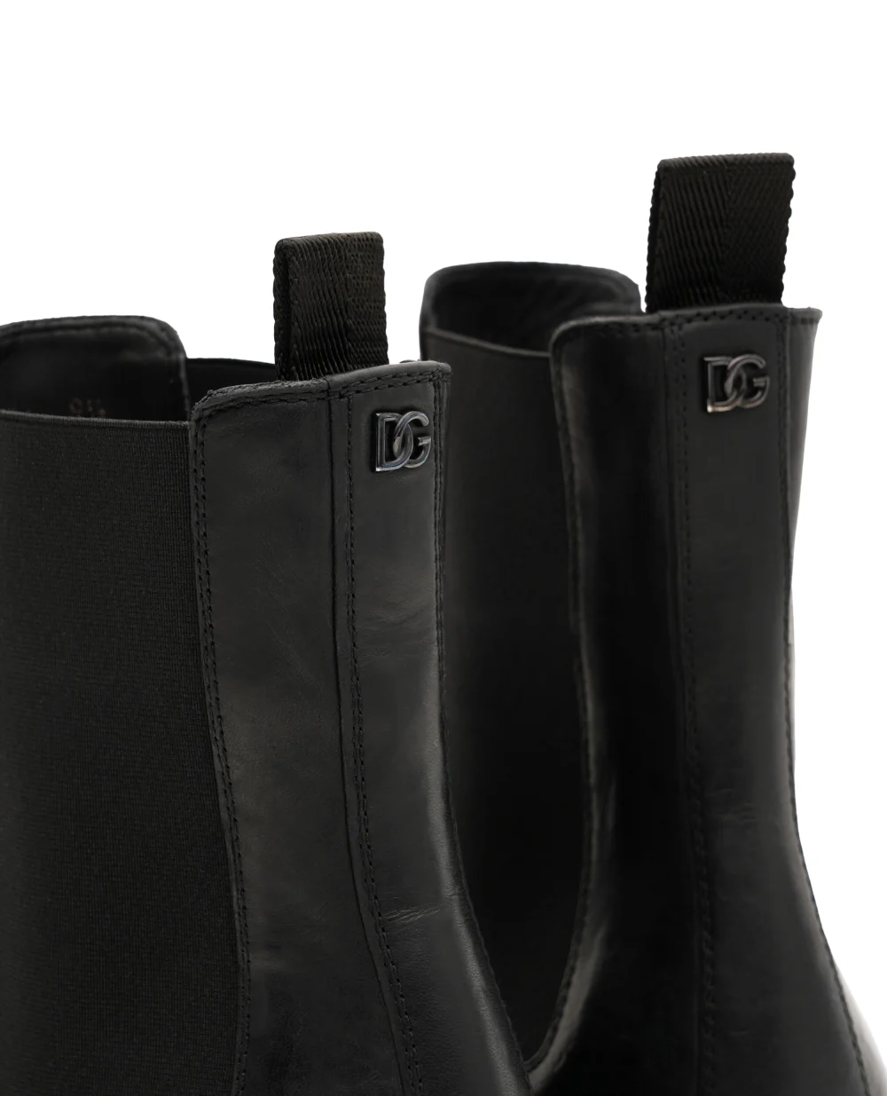 Ботинки челси из телячьей кожи Dolce&Gabbana A60634-AV325, черный цвет • Купить в интернет-магазине Kameron