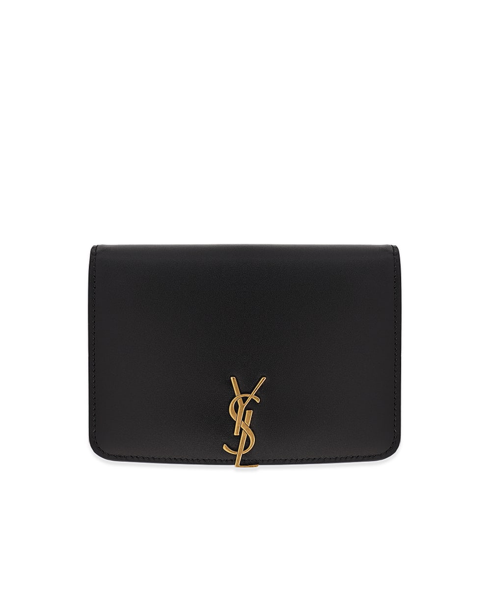 Кошелек Saint Laurent 821885-0SX0W, черный цвет • Купить в интернет-магазине Kameron