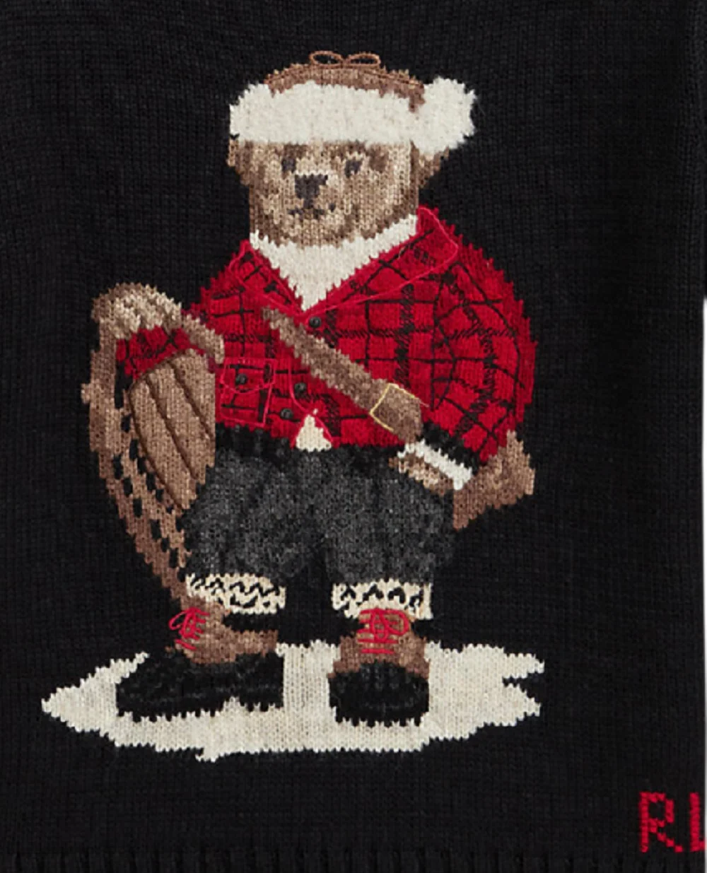 Дитячий светр Polo Bear Polo Ralph Lauren Kids 322981629001, чорний колір • Купити в інтернет-магазині Kameron