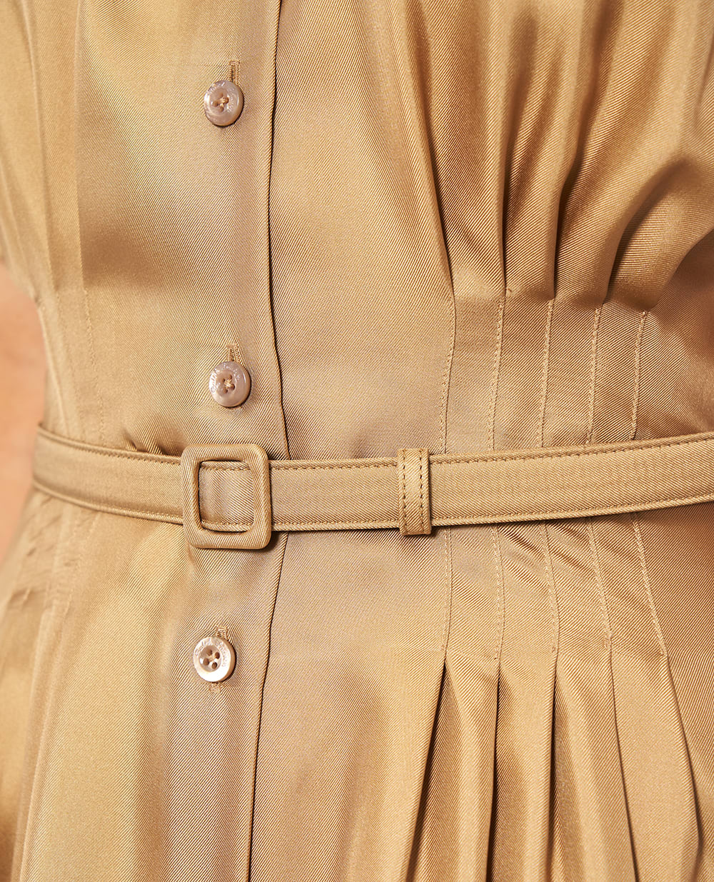 Платье из шелка Ralph Lauren Collection 290P00375001, бежевый цвет • Купить в интернет-магазине Kameron