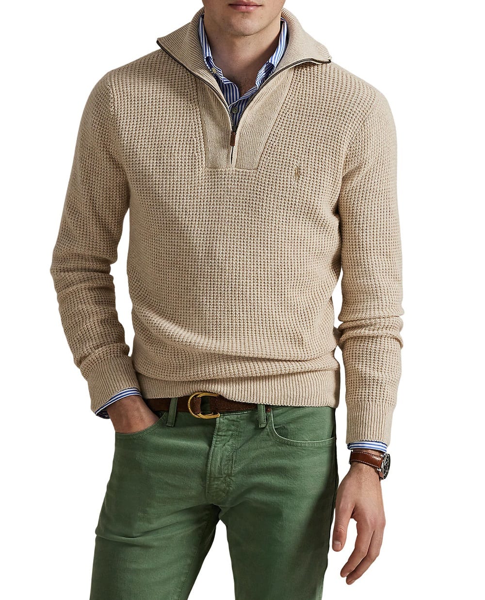 Светр Polo Ralph Lauren 710941101004, кремовий колір • Купити в інтернет-магазині Kameron