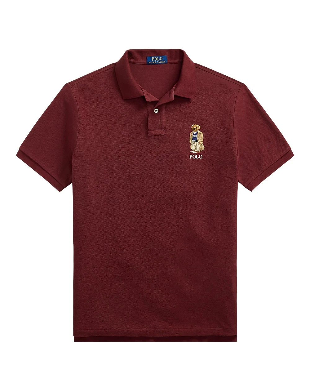 Поло Polo Bear Polo Ralph Lauren 710973159001, бордовий колір • Купити в інтернет-магазині Kameron