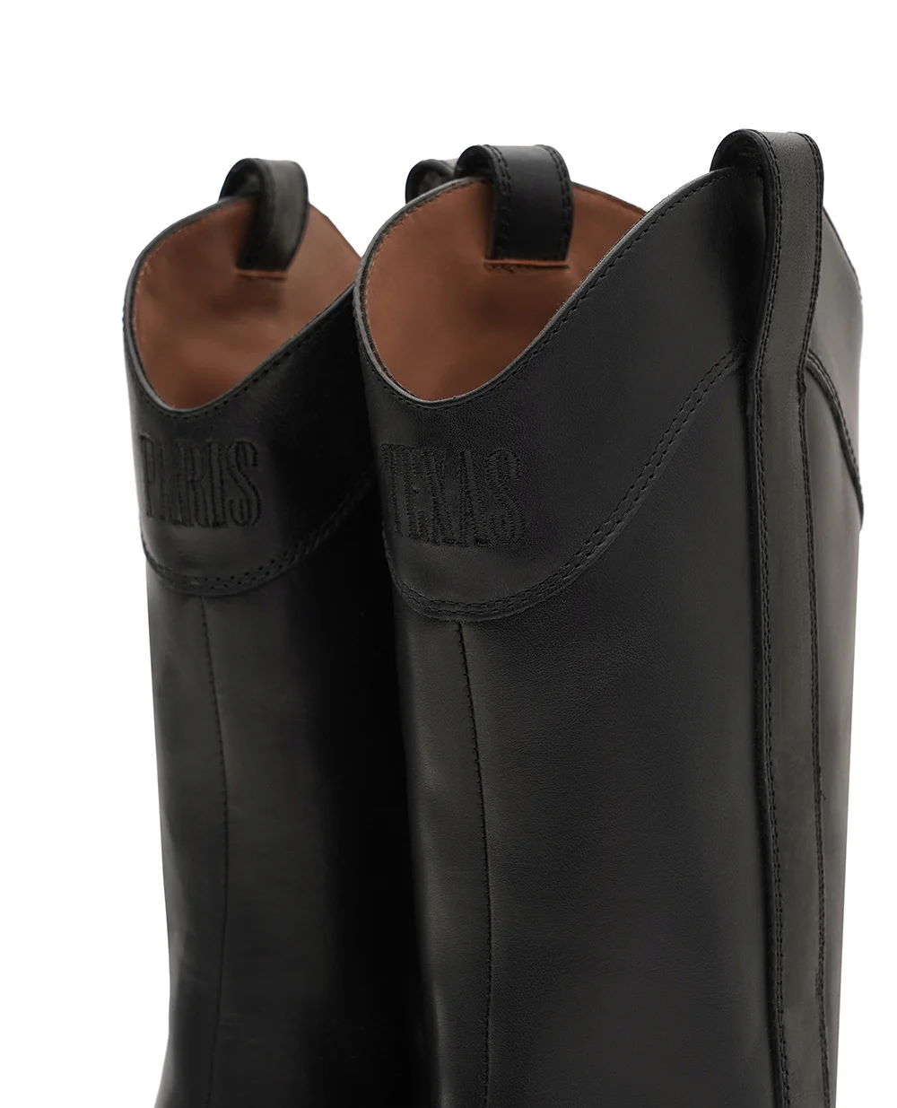 Сапоги Lavinia Western из кожи Paris Texas PX1811-XLTVT, черный цвет • Купить в интернет-магазине Kameron