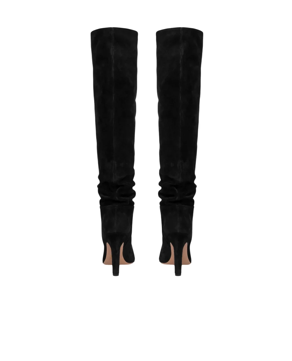 Ботинки Elsa boot 100 из замши Paris Texas PX1786-XV003, черный цвет • Купить в интернет-магазине Kameron