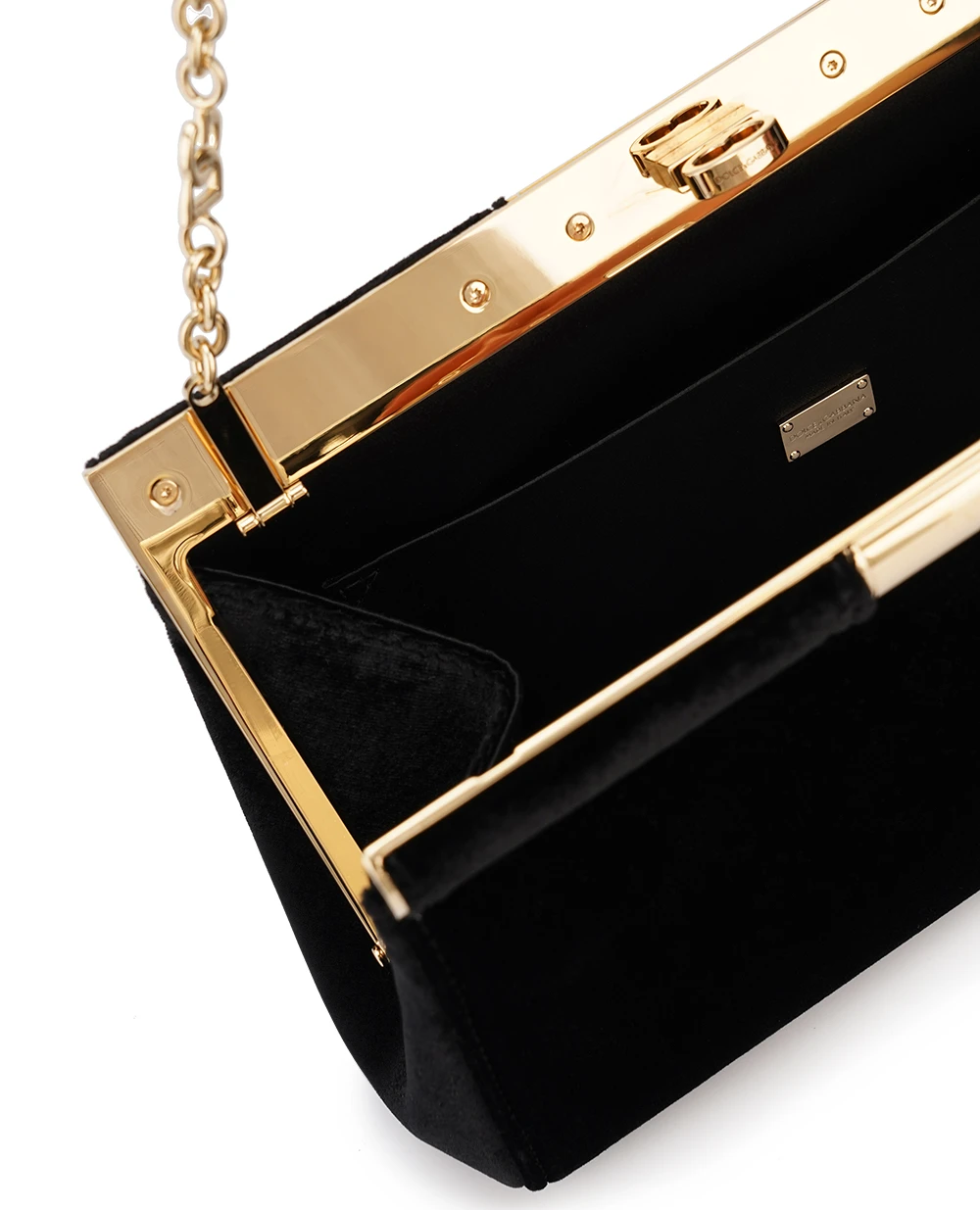 Сумка Marlene Shoulder Medium Dolce&Gabbana BB7620-A4195, чорний колір • Купити в інтернет-магазині Kameron