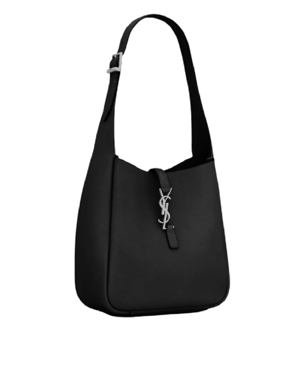 Шкіряна сумка Le 5 à 7 Saint Laurent 713938-AACQG, чорний колір • Купити в інтернет-магазині Kameron