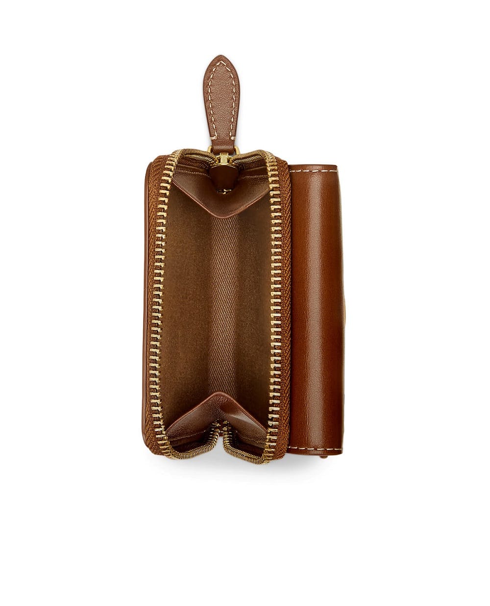 Кошелек из кожи Polo Ralph Lauren 427871286008, коричневый цвет • Купить в интернет-магазине Kameron