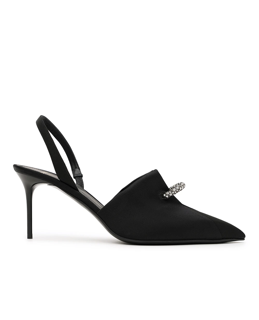 Туфлі-слінгбеки Balmain GN1UK190TRSO, чорний колір • Купити в інтернет-магазині Kameron