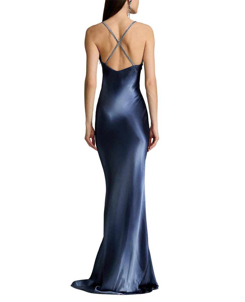 Сукня Ralph Lauren Collection 290975237001, синій колір • Купити в інтернет-магазині Kameron