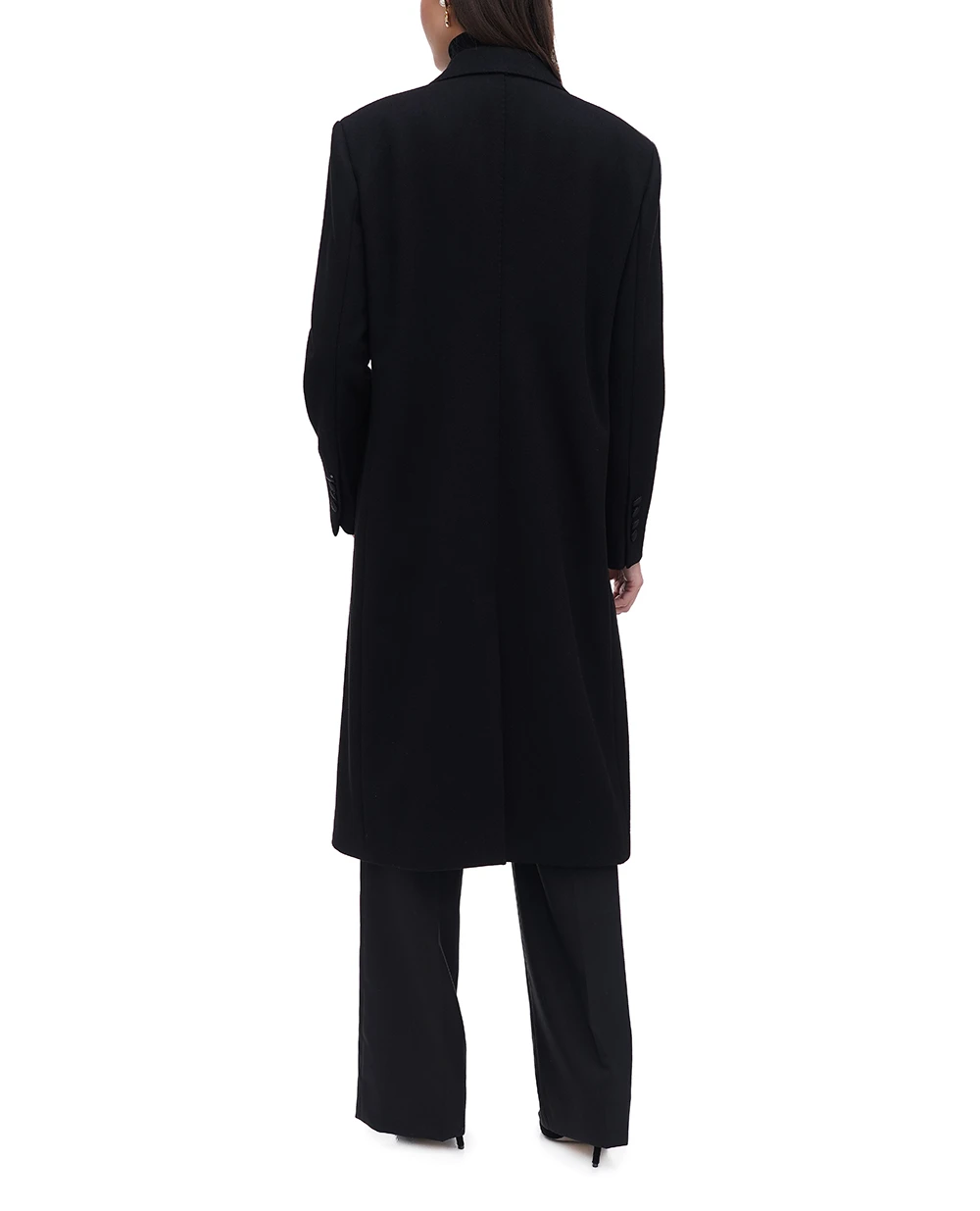 Пальто Dolce&Gabbana F0F1MT-HUMN1, чорний колір • Купити в інтернет-магазині Kameron