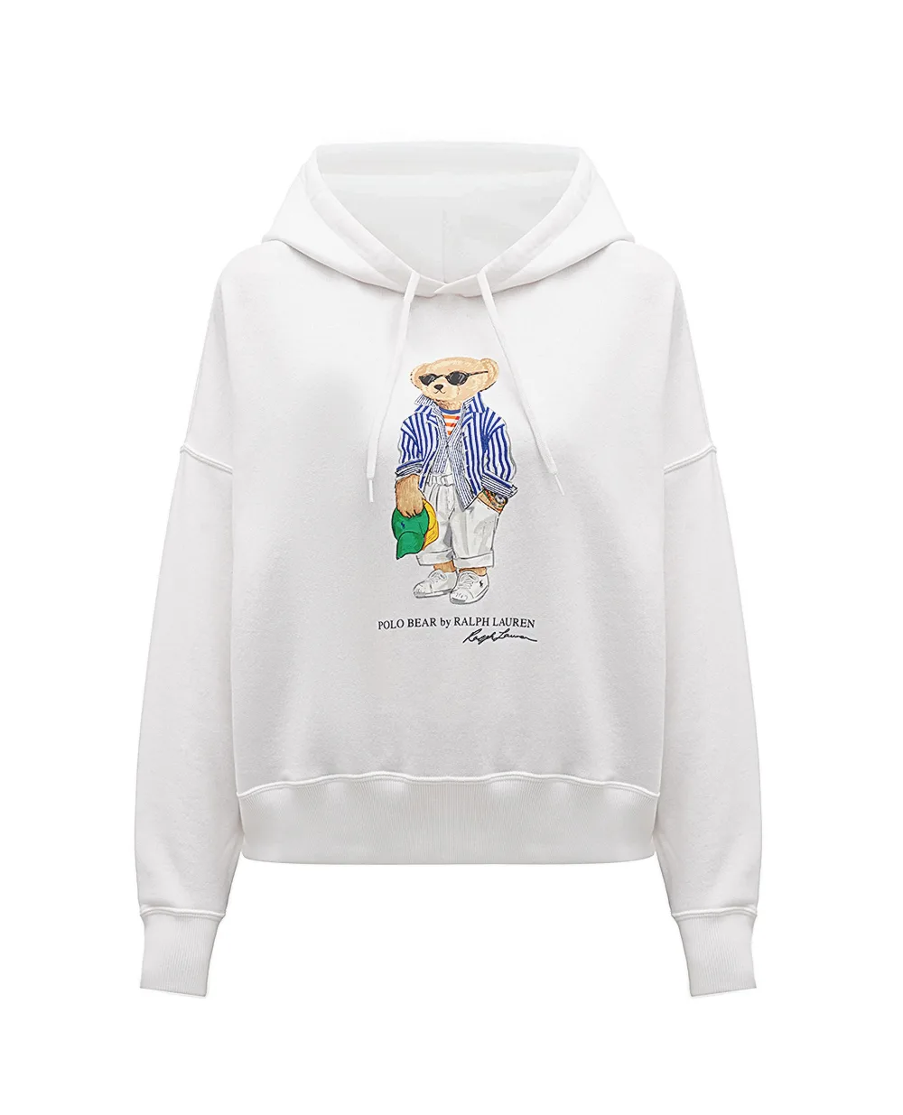 Худи Polo Bear Polo Ralph Lauren 211959115001, белый цвет • Купить в интернет-магазине Kameron