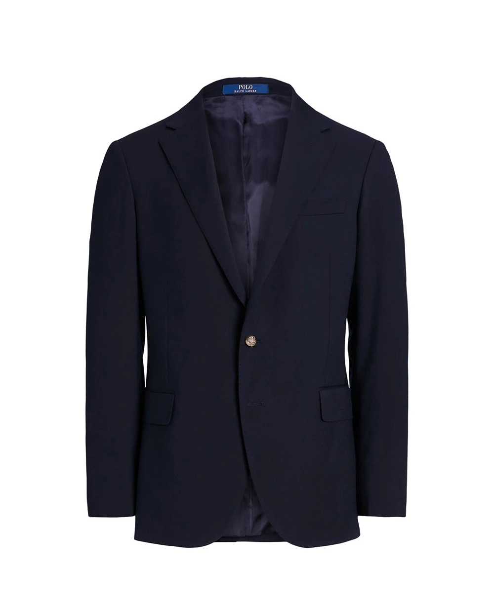 Пиджак из шерсти Polo Ralph Lauren 715928570001, темно-синий цвет • Купить в интернет-магазине Kameron