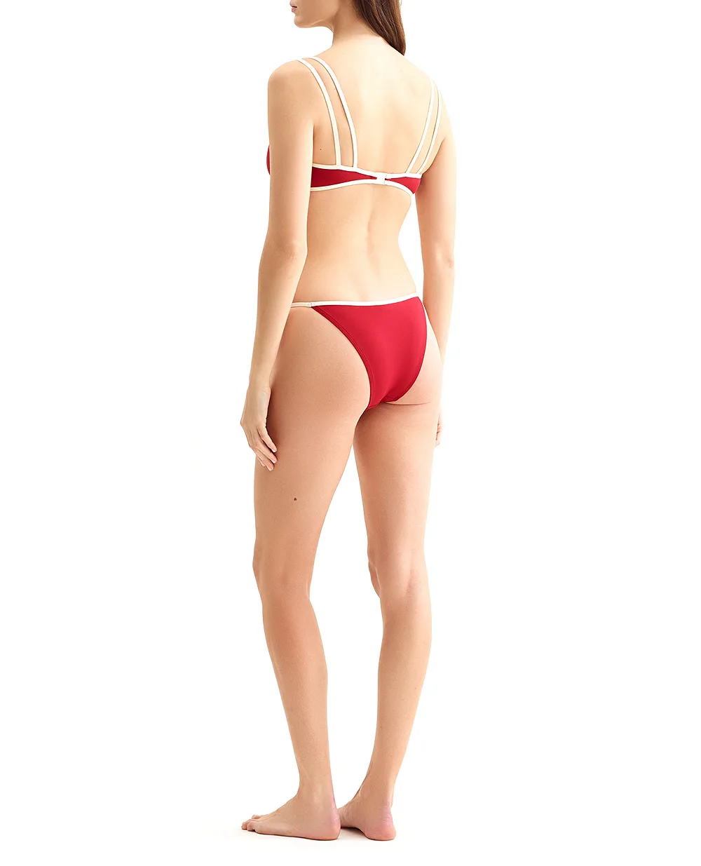 Топ купальника IMAN ERES 032529, красный цвет • Купить в интернет-магазине Kameron