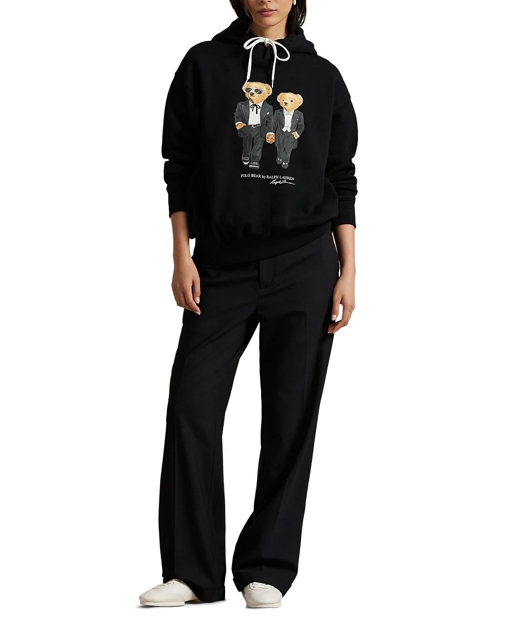 Худі від Ralph & Ricky Polo Ralph Lauren 211A87106001, чорний колір • Купити в інтернет-магазині Kameron