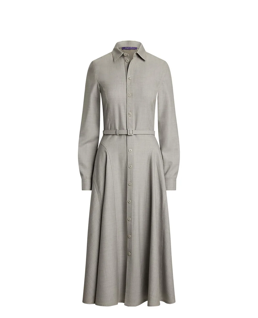 Сукня з вовни Ralph Lauren Collection 290P00394001, сірий колір • Купити в інтернет-магазині Kameron