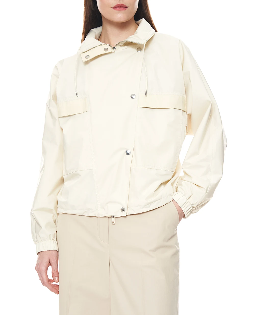 Куртка Yves Salomon 26EFV01257L04W, бежевий колір • Купити в інтернет-магазині Kameron