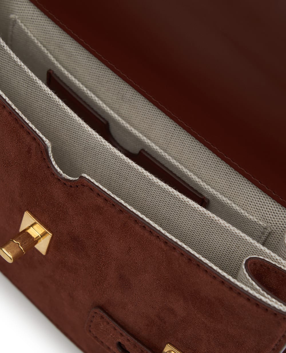 Сумка B-Buzz Shoulder 24 із замші Balmain FN0DA828LCRA, червоний колір • Купити в інтернет-магазині Kameron