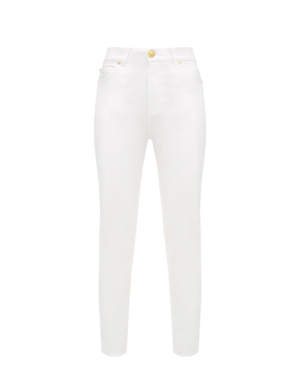 Джинсы Balmain EF1MG009DB69, белый цвет • Купить в интернет-магазине Kameron