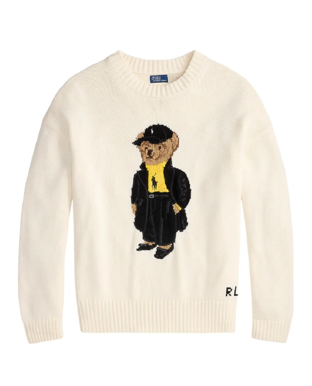 Свитер Polo Bear Polo Ralph Lauren 211978310001, кремовый цвет • Купить в интернет-магазине Kameron