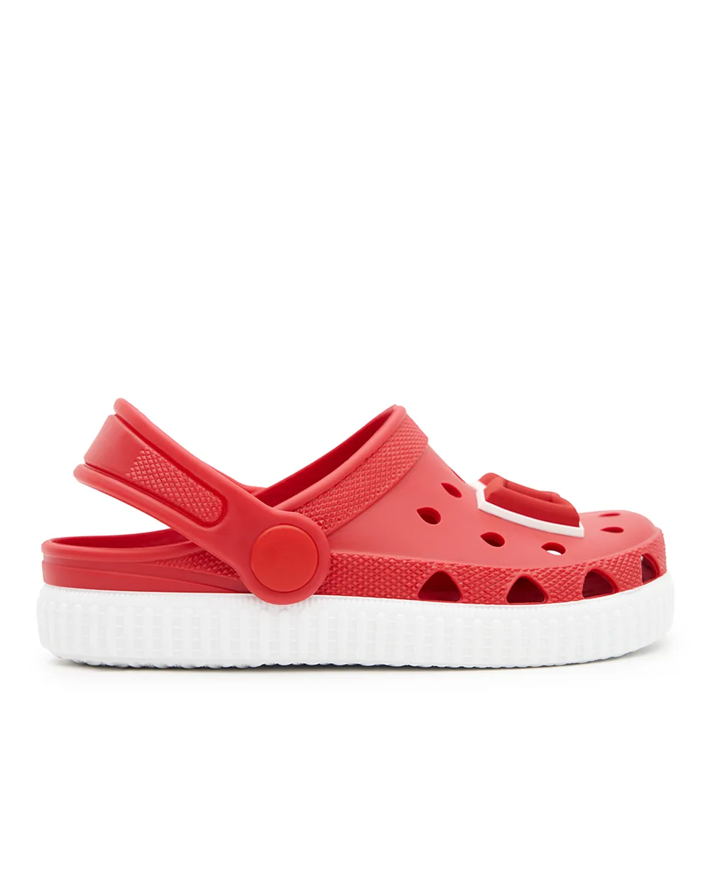 Дитячі шльопанці Dolce&Gabbana Kids DN0213-AT079, червоний колір • Купити в інтернет-магазині Kameron