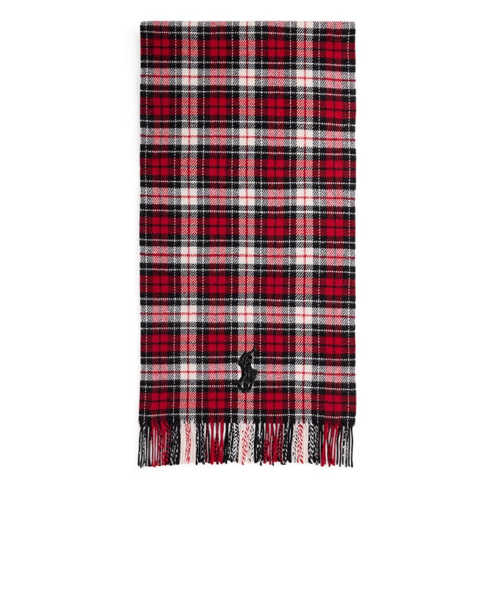 Шарф из шерсти с бисером Polo Ralph Lauren 455P04641002, разноцветный цвет • Купить в интернет-магазине Kameron