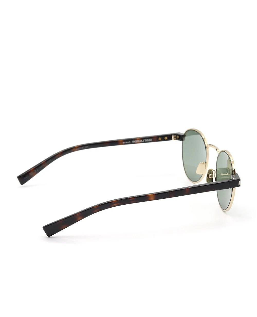 Солнцезащитные очки Saint Laurent SL 707-002, золотой цвет • Купить в интернет-магазине Kameron