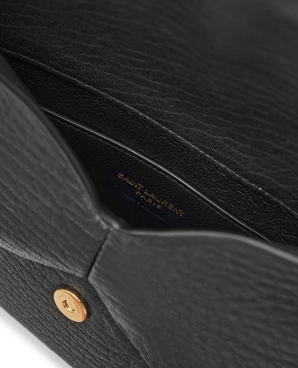 Сумка-клатч Cassandre Saint Laurent 847638-AACYT, черный цвет • Купить в интернет-магазине Kameron
