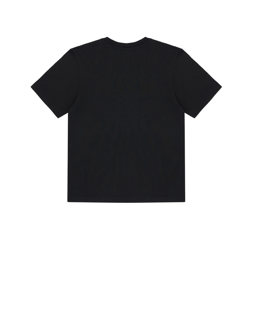 Детская футболка с аппликацией Dolce&Gabbana Kids L4JTHU-G7P1P-B, черный цвет • Купить в интернет-магазине Kameron