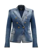 Balmain Джинсовый жакет - Артикул: BF1SG170DD64