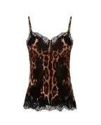 Dolce&Gabbana Шелковый топ - Артикул: F72K9T-FSAXY