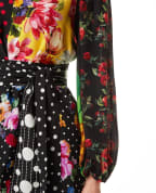 Dolce&Gabbana Шелковая блуза - Артикул: F75E3T-GDY58