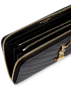 Saint Laurent Кожаный кошелек Мonogram - Артикул: 358094-BOW01-