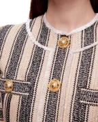 Balmain Твидовое платье - Артикул: XF1R7050XB30