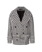 Balmain Твидовое пальто - Артикул: YF1UA006CC35