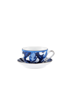 Dolce&Gabbana Чайна чашка з блюдцем з порцеляни - Артикул: TC0102-TCA39